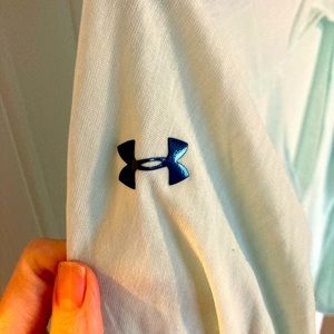 Under Armor workout top - light blue size S